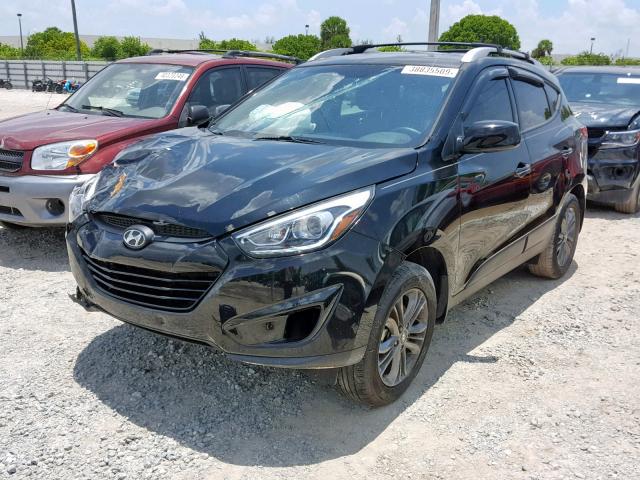 KM8JU3AG3FU054461 - 2015 HYUNDAI TUCSON LIM BLACK photo 2