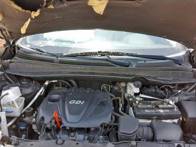 KM8JU3AG3FU054461 - 2015 HYUNDAI TUCSON LIM BLACK photo 7