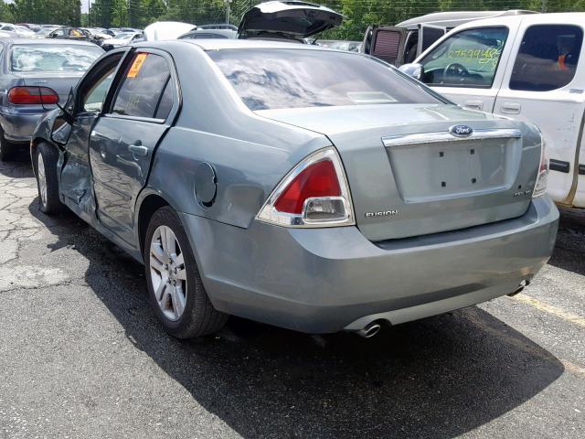 3FAFP08126R227725 - 2006 FORD FUSION SEL GREEN photo 3