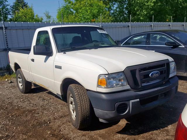 1FTYR10DX9PA45839 - 2009 FORD RANGER WHITE photo 1