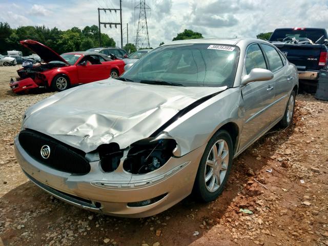 2G4WE587571194416 - 2007 BUICK LACROSSE C SILVER photo 2