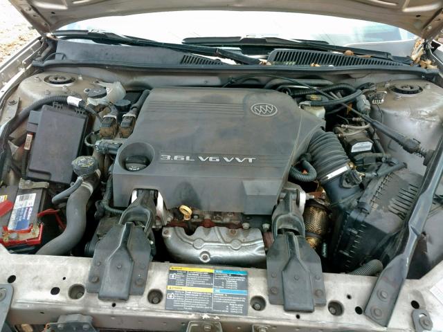 2G4WE587571194416 - 2007 BUICK LACROSSE C SILVER photo 7