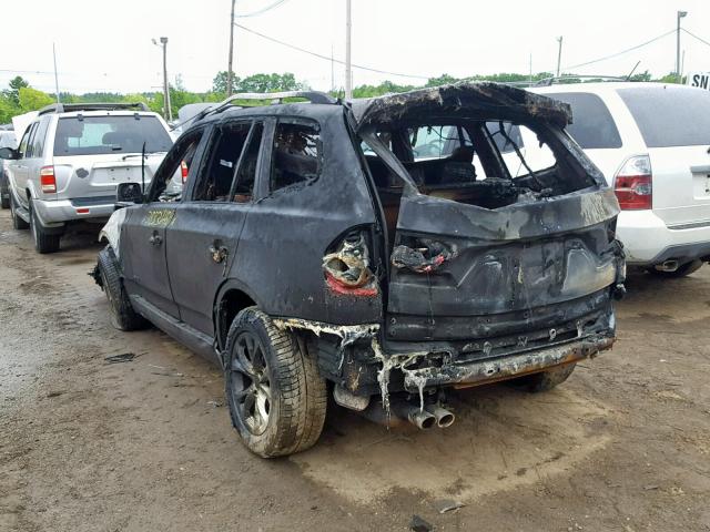 WBXPC93489WJ29965 - 2009 BMW X3 XDRIVE3 BURN photo 3