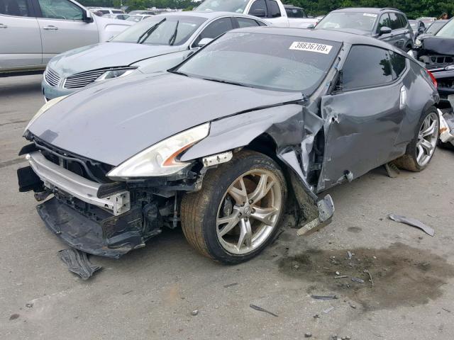 JN1AZ4EHXBM554452 - 2011 NISSAN 370Z BASE GRAY photo 2