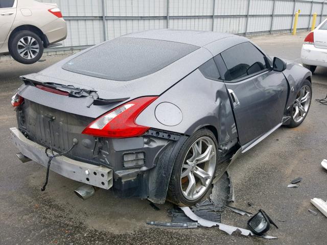 JN1AZ4EHXBM554452 - 2011 NISSAN 370Z BASE GRAY photo 4