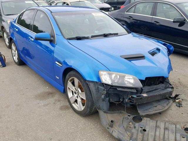 6G2EC57Y89L221547 - 2009 PONTIAC G8 GT BLUE photo 1