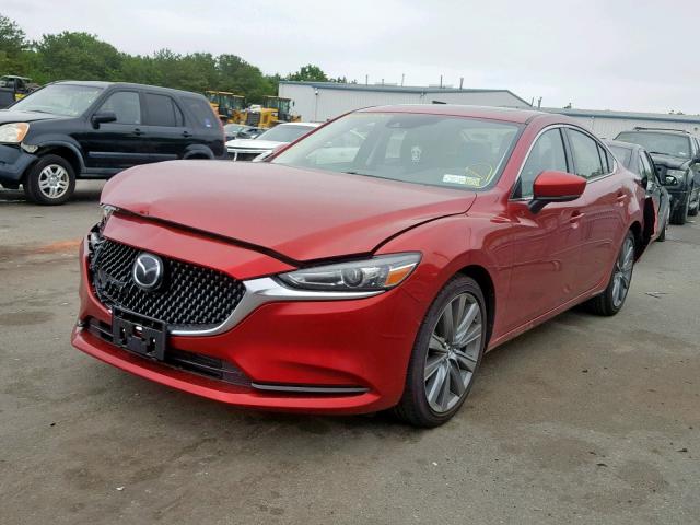 JM1GL1TY3J1319465 - 2018 MAZDA 6 GRAND TO RED photo 2