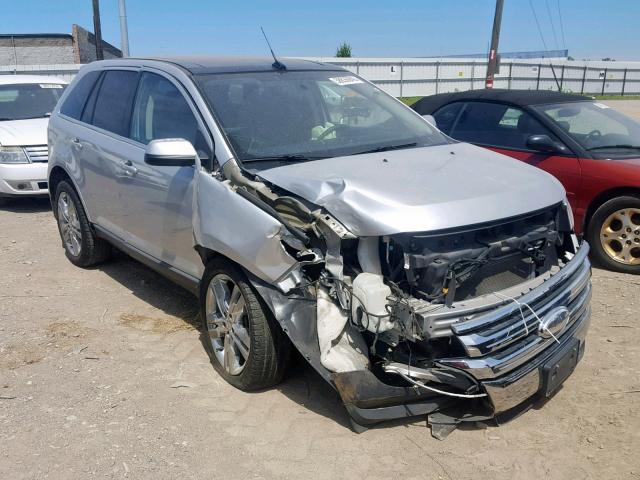 2FMDK3KC2DBC61442 - 2013 FORD EDGE LIMIT SILVER photo 1