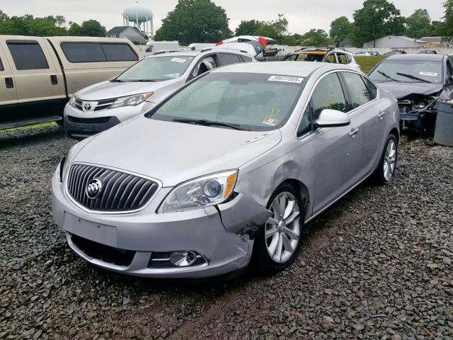 1G4PR5SK8C4183964 - 2012 BUICK VERANO CON SILVER photo 2