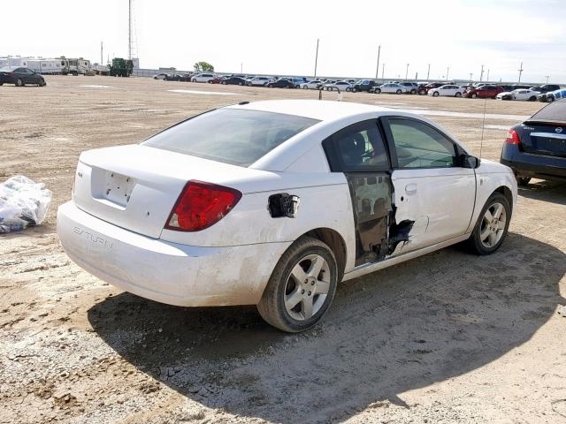 1G8AM15F66Z111453 - 2006 SATURN ION LEVEL WHITE photo 4