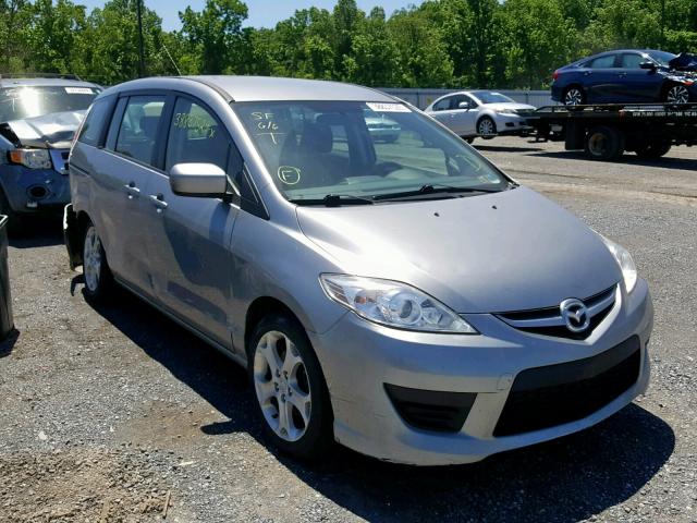 JM1CR2WL7A0382173 - 2010 MAZDA 5 SILVER photo 1