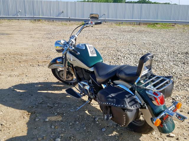 1HFSC3909WA005047 - 1998 HONDA VT1100 C3 GREEN photo 3