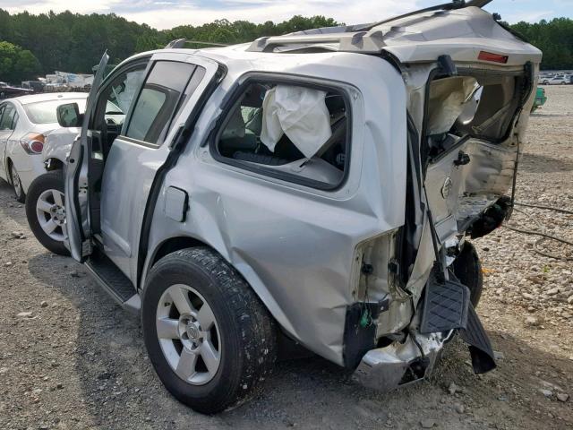 5N1AA08A07N722091 - 2007 NISSAN ARMADA SE SILVER photo 3