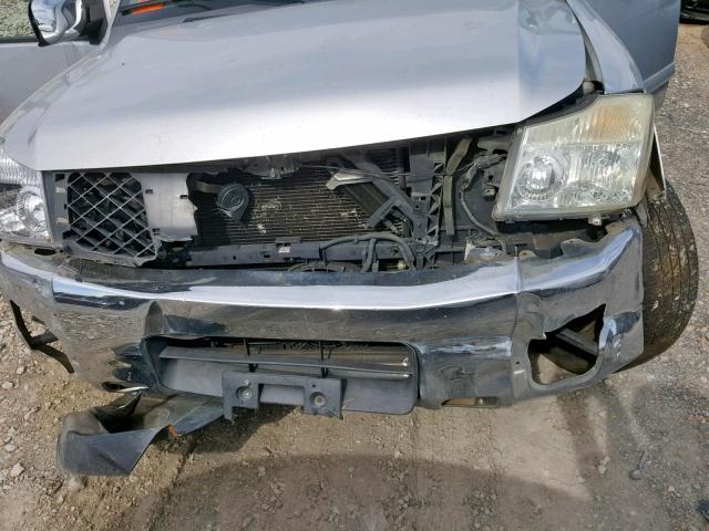 5N1AA08A07N722091 - 2007 NISSAN ARMADA SE SILVER photo 7