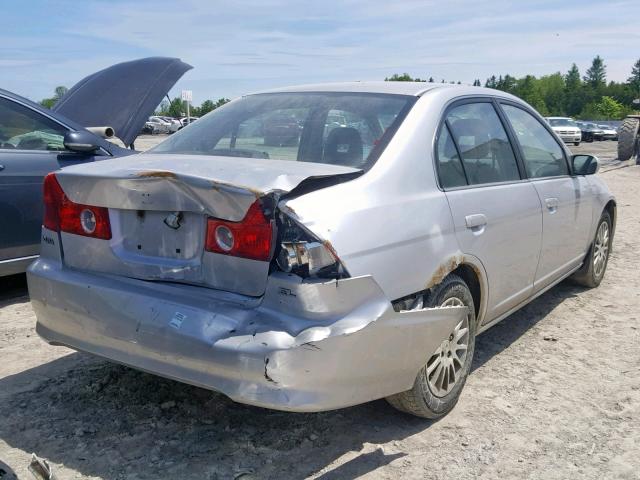 2HHES36884H004214 - 2004 ACURA 1.7EL PREM SILVER photo 4