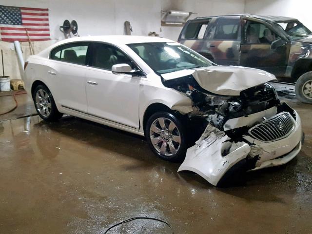 1G4GC5E39DF140181 - 2013 BUICK LACROSSE WHITE photo 1