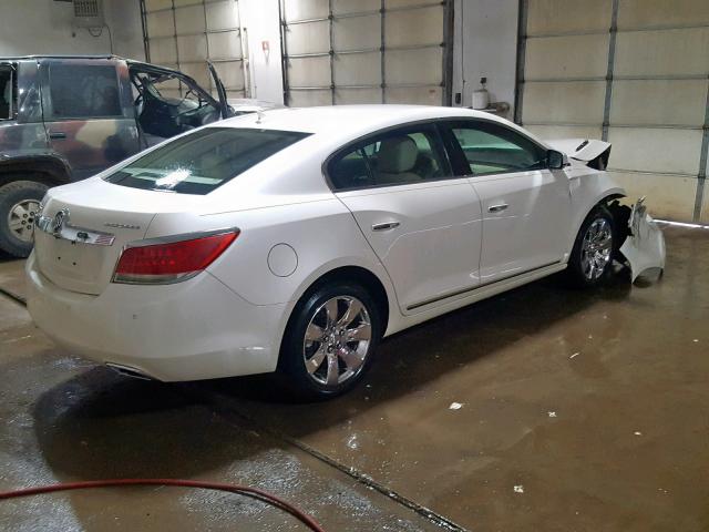 1G4GC5E39DF140181 - 2013 BUICK LACROSSE WHITE photo 4