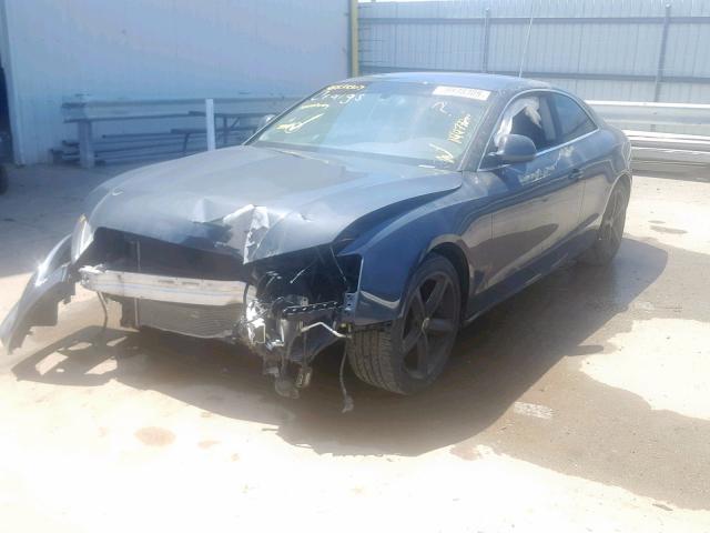 WAUDK78T89A057649 - 2009 AUDI A5 QUATTRO GRAY photo 2