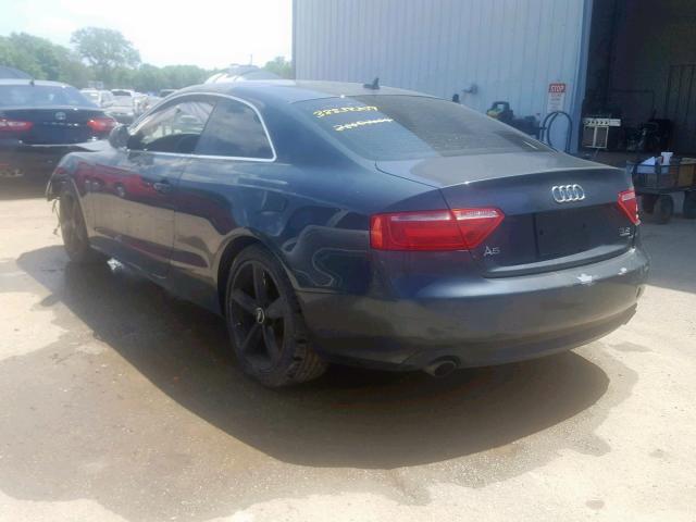 WAUDK78T89A057649 - 2009 AUDI A5 QUATTRO GRAY photo 3