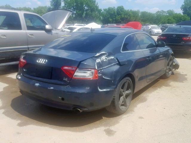 WAUDK78T89A057649 - 2009 AUDI A5 QUATTRO GRAY photo 4