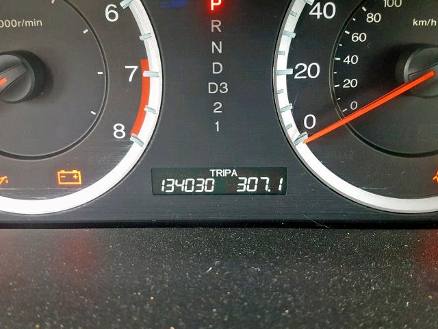 1HGCP26489A068375 - 2009 HONDA ACCORD LXP 灰色 照片 8