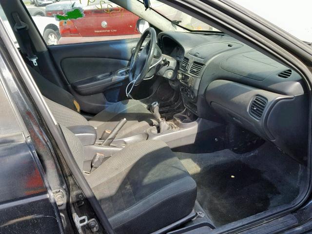 3N1AB51D25L522610 - 2005 NISSAN SENTRA SE- BLACK photo 5