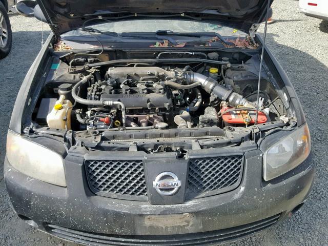 3N1AB51D25L522610 - 2005 NISSAN SENTRA SE- BLACK photo 7