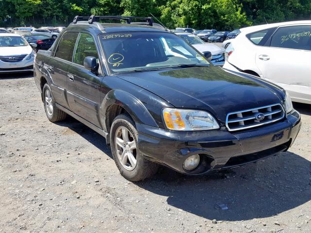 4S4BT62C567103775 - 2006 SUBARU BAJA SPORT BLACK photo 1