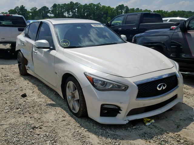 JN1FV7AP7GM420201 - 2016 INFINITI Q50 RED SP WHITE photo 1