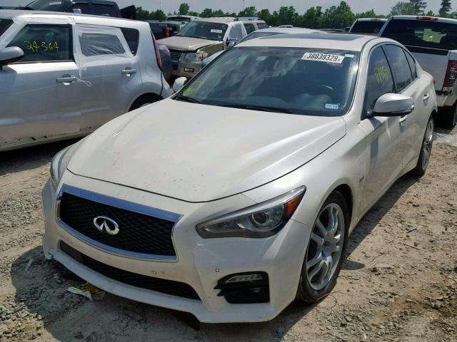 JN1FV7AP7GM420201 - 2016 INFINITI Q50 RED SP WHITE photo 2