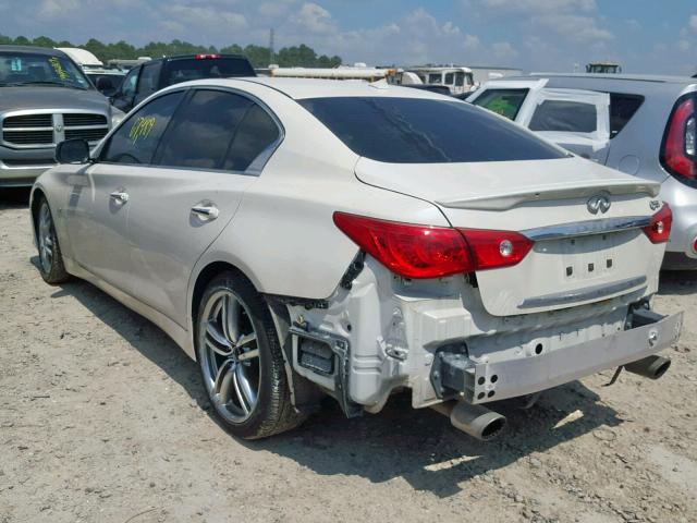 JN1FV7AP7GM420201 - 2016 INFINITI Q50 RED SP WHITE photo 3