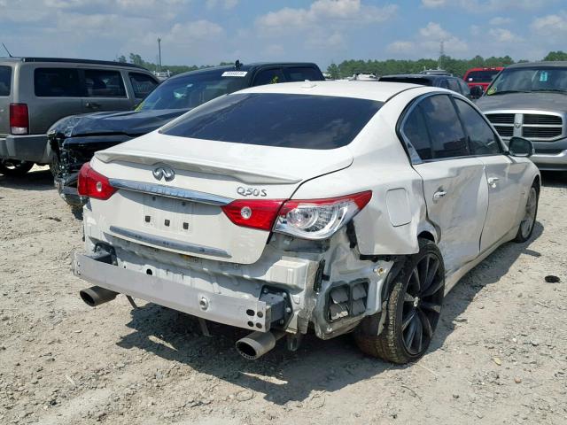 JN1FV7AP7GM420201 - 2016 INFINITI Q50 RED SP WHITE photo 4