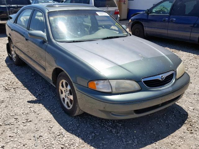 1YVGF22D6X5880427 - 1999 MAZDA 626 ES GREEN photo 1