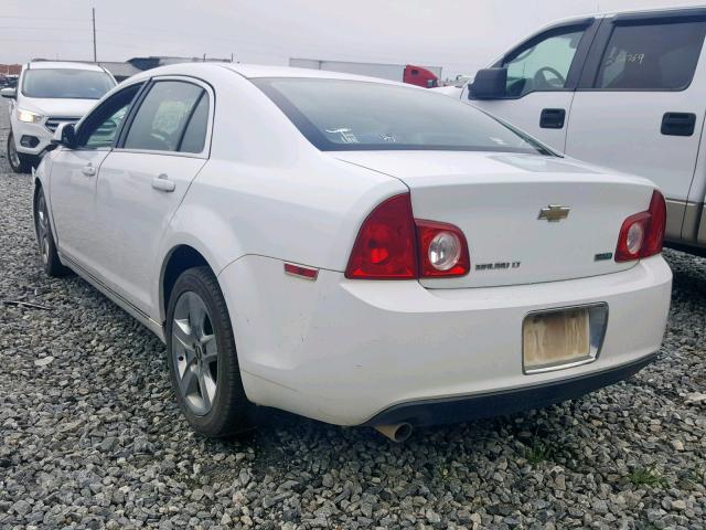 1G1ZC5E0XAF177666 - 2010 CHEVROLET MALIBU 1LT 白色 照片 3