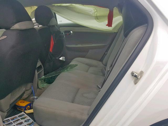 1G1ZC5E0XAF177666 - 2010 CHEVROLET MALIBU 1LT 白色 照片 6