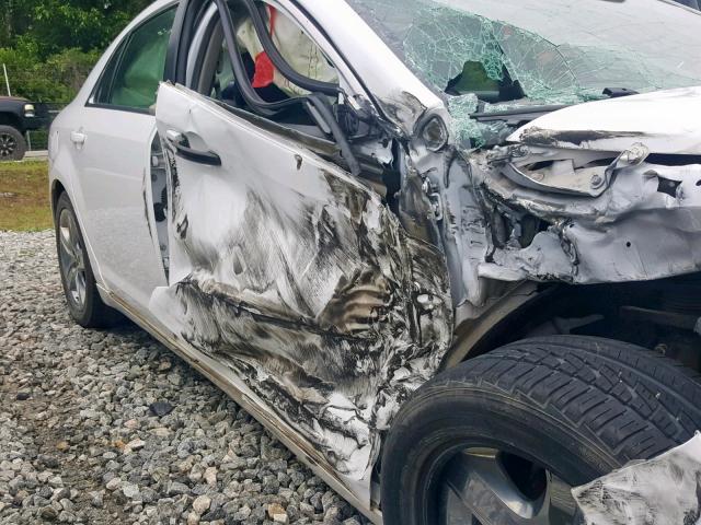 1G1ZC5E0XAF177666 - 2010 CHEVROLET MALIBU 1LT 白色 照片 9