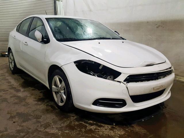 1C3CDFBB7FD187052 - 2015 DODGE DART SXT WHITE photo 1