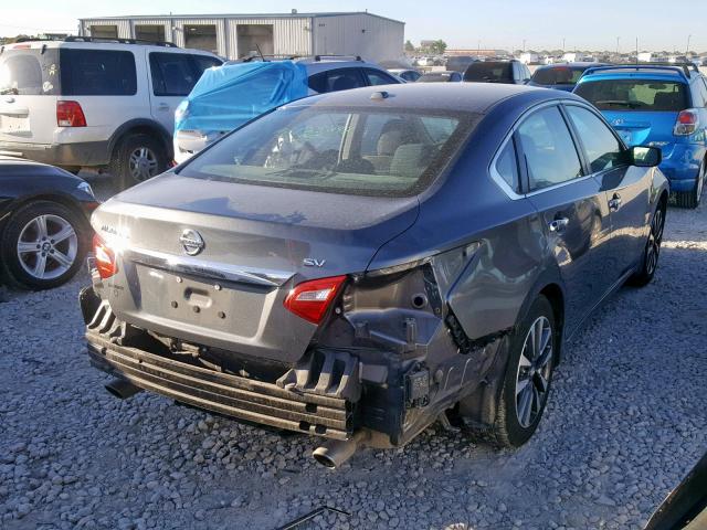 1N4AL3AP6HC232093 - 2017 NISSAN ALTIMA 2.5 GRAY photo 4