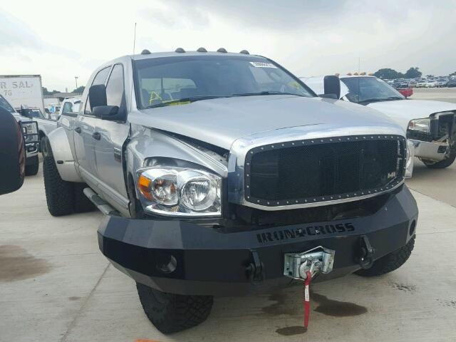 3D7MX49A77G847996 - 2007 DODGE RAM 3500 SILVER photo 1