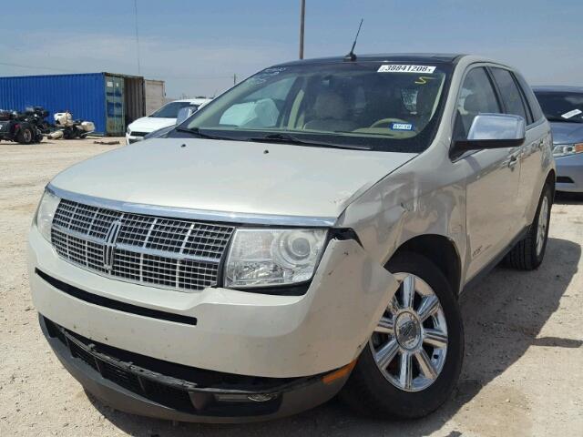 2LMDU68C67BJ03438 - 2007 LINCOLN MKX TAN photo 2