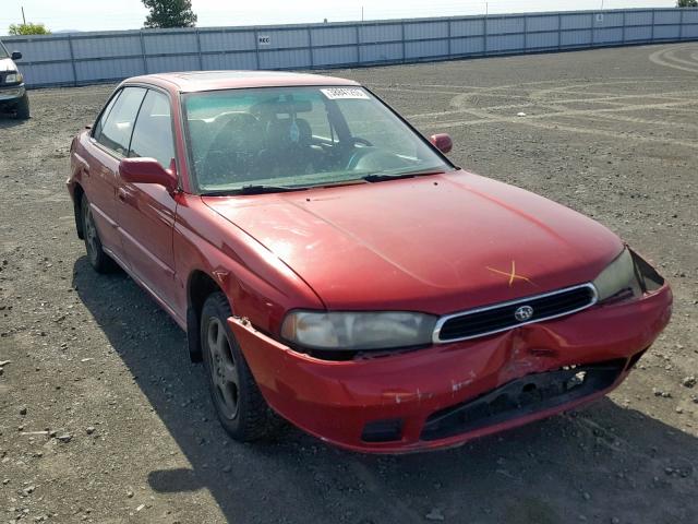 4S3BD6653T7205133 - 1996 SUBARU LEGACY LSI RED photo 1