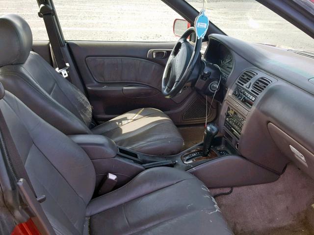 4S3BD6653T7205133 - 1996 SUBARU LEGACY LSI RED photo 5