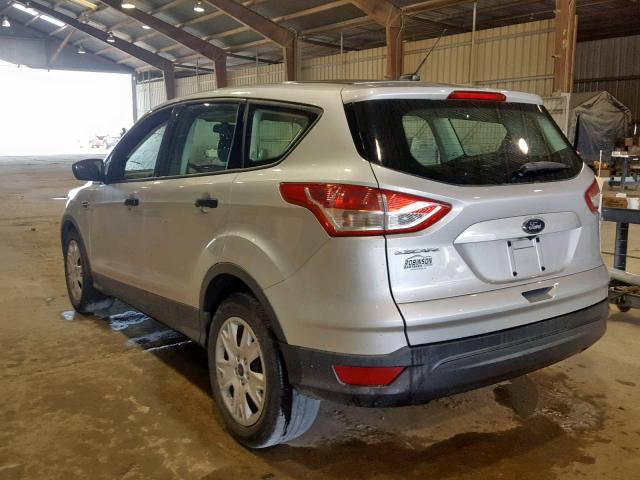 1FMCU0F73FUB24735 - 2015 FORD ESCAPE S SILVER photo 3