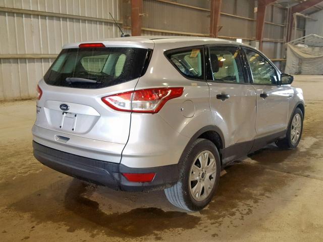 1FMCU0F73FUB24735 - 2015 FORD ESCAPE S SILVER photo 4