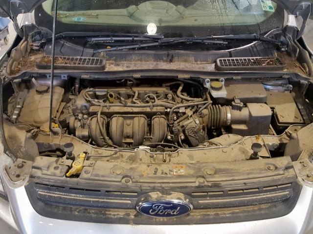 1FMCU0F73FUB24735 - 2015 FORD ESCAPE S SILVER photo 7