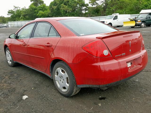 1G2ZF55B964259136 - 2006 PONTIAC G6 SE RED photo 3