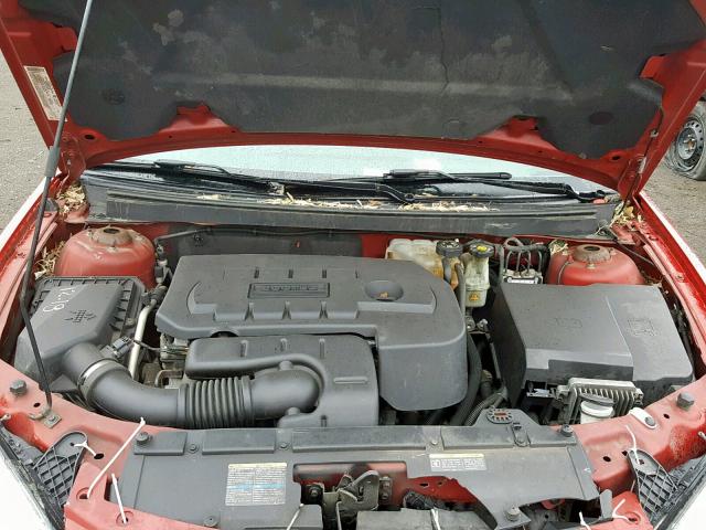 1G2ZF55B964259136 - 2006 PONTIAC G6 SE RED photo 7