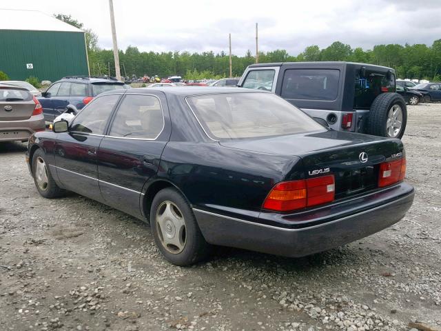 JT8BH28F2Y0180419 - 2000 LEXUS LS 400 BLACK photo 3