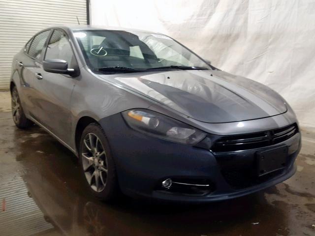 1C3CDFBA6DD336376 - 2013 DODGE DART SXT GRAY photo 1