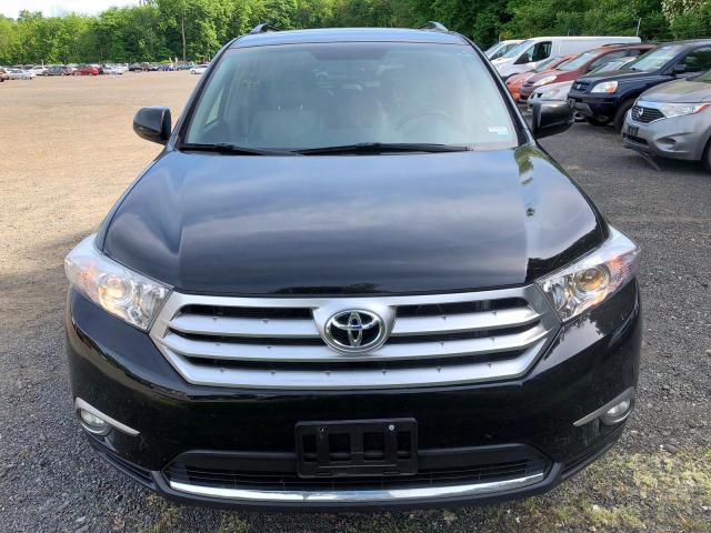 5TDBK3EH8BS064273 - 2011 TOYOTA HIGHLANDER BLACK photo 9